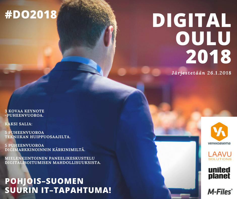 Digital Oulu 2018 tulee!