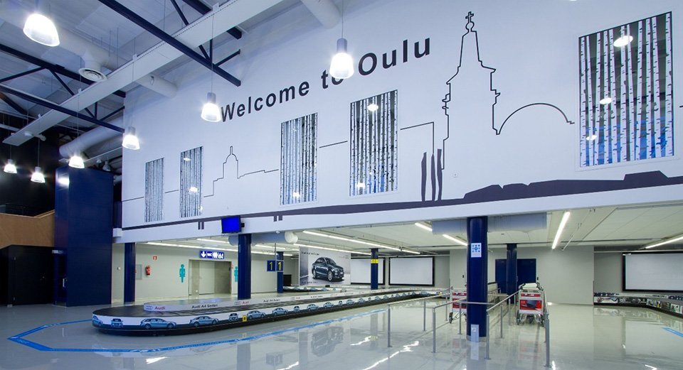 Työt käyntiin Oulun lentoaseman liikennejärjestelyjen kehittämiseksi