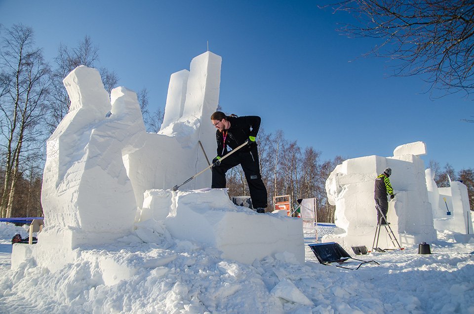 Nallikari Snow Fest is looking for beginner sculptors
