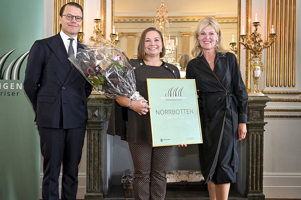 Norrbotten voitti Ruotsin Vuoden vientialue -palkinnon