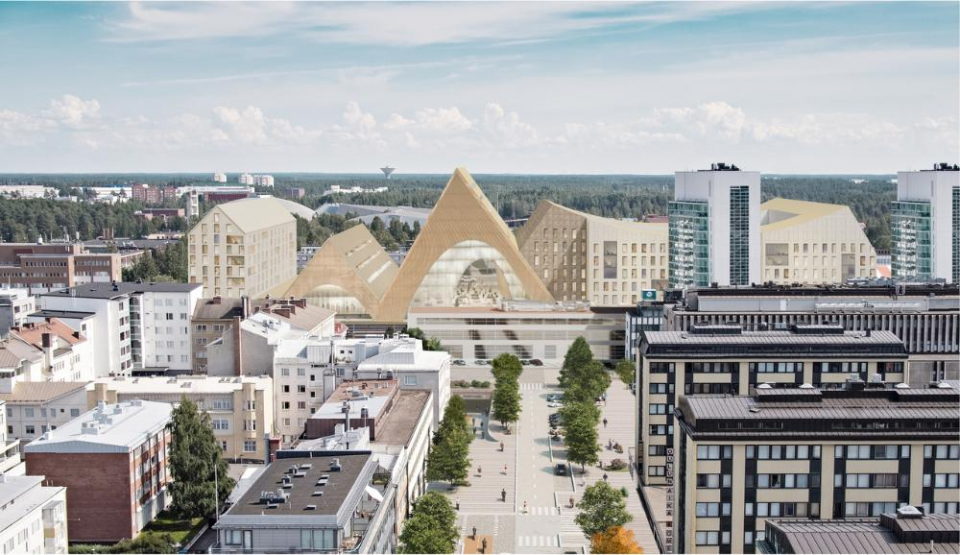 Oulun asemakeskushanke etenee – yhteistoimintasopimus, kiinteistökauppa ja asemakaavan muutosluonnos yhdyskuntalautakunnan käsittelyyn