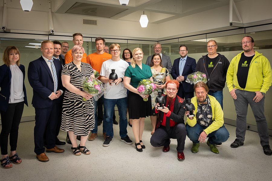 Oulun kaupungin yrittäjäpalkinnot jaettiin vuoden tauon jälkeen
