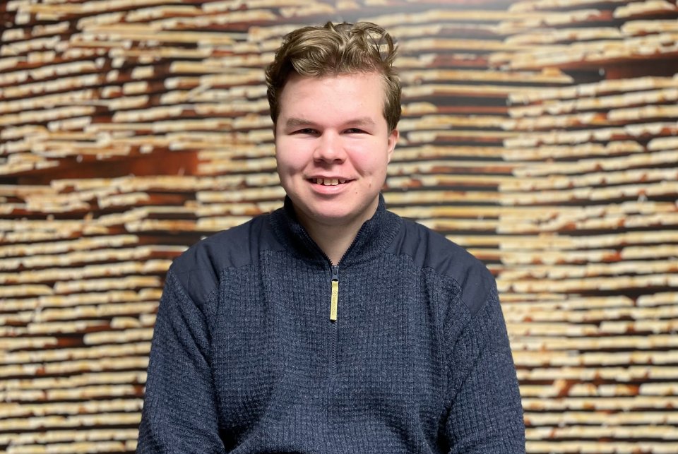 Ainoa laatuaan! Kiimingin lukion Okko Pitkänen, 17, osallistui työnvarjostuspäivään BusinessOulussa