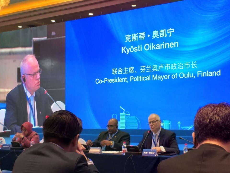Major international role for Oulu in China