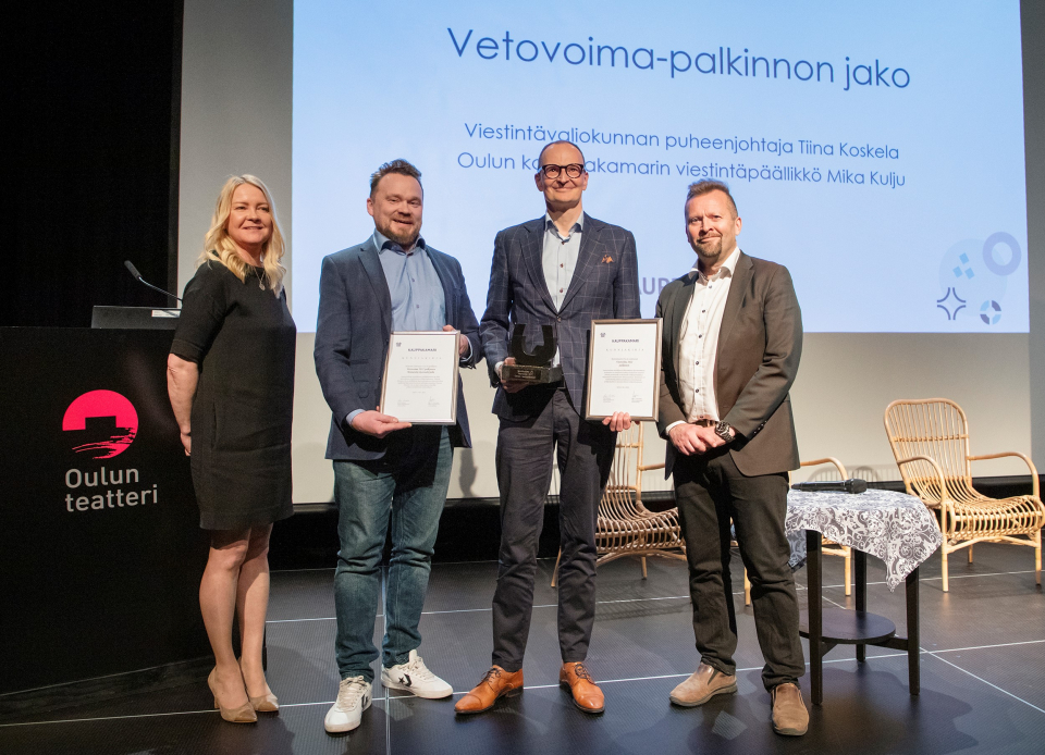 Kontiotuote voitti Vetovoima-palkinnon – Maineteko-kunniakirja Haurun Jäteauto Oy:lle